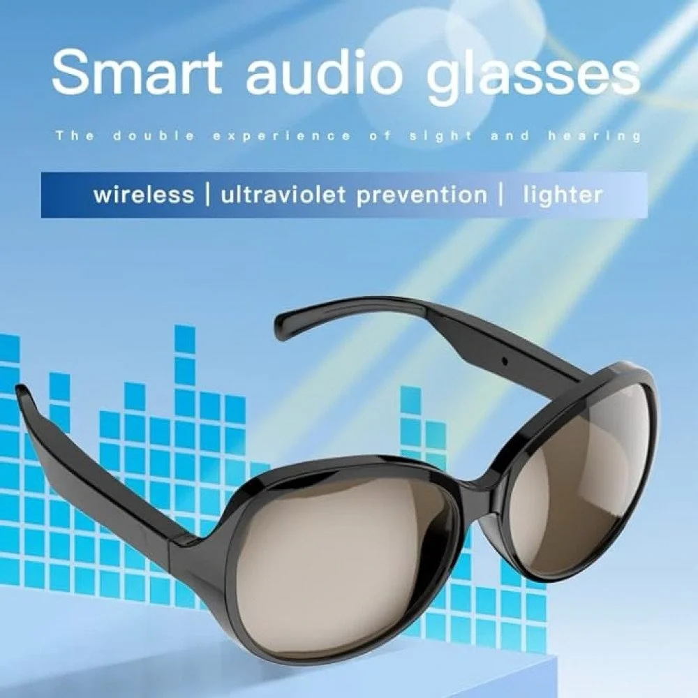 Smart Wearable Sunglasses - Black
